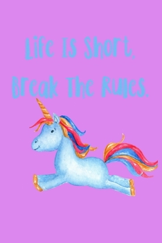 Paperback Life Is Short Break The Rules: Shopping List Rule Book