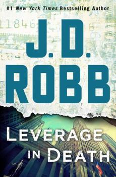Library Binding Leverage in Death [Large Print] Book