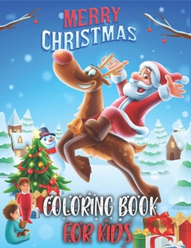 Paperback Merry Christmas Coloring Book For Kids: Merry Christmas Kids Coloring Book - New and Expanded Editions, 100 Unique Designs, Ornaments, Christmas Trees Book