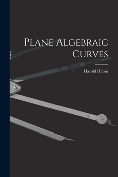 Paperback Plane Algebraic Curves Book