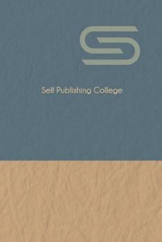 Paperback Self Publishing College 6x9: Black & White with White Paper Book