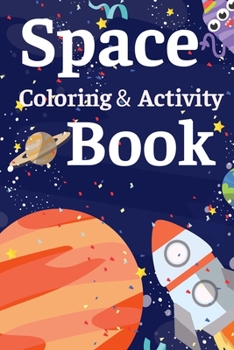 Paperback Space Coloring & Activity Book