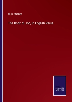 Paperback The Book of Job, in English Verse Book