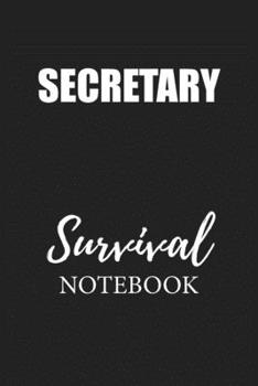 Paperback Secretary Survival Notebook: Small Undated Weekly Planner for Work and Personal Everyday Use Habit Tracker Password Logbook Music Review Playlist D Book