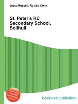 Paperback St. Peter's Rc Secondary School, Solihull Book