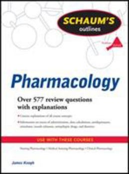 Paperback Schaum's Outline of Pharmacology Book