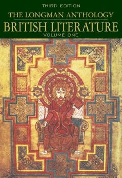 Paperback The Longman Anthology of British Literature, Volume 1 Book