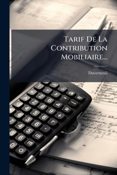 Paperback Tarif De La Contribution Mobiliaire... [French] Book