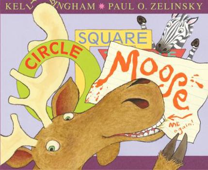 Hardcover Circle, Square, Moose Book