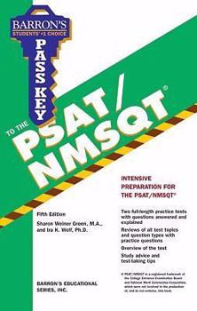 Paperback Pass Key to the Psat/NMSQT Book
