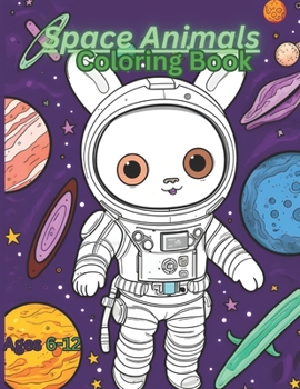 Paperback Space Animals Coloring Book