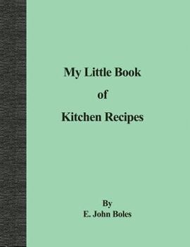 Paperback My Little Book of Kitchen Recipes Book