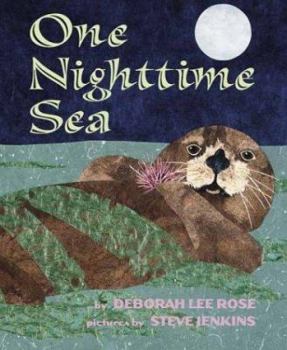 Hardcover One Nighttime Sea: An Ocean Counting Rhyme Book