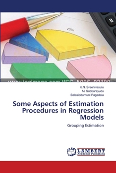 Paperback Some Aspects of Estimation Procedures in Regression Models Book