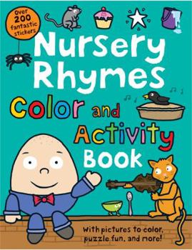 Paperback Nursery Rhymes Color and Activity Book