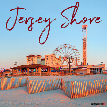 Calendar Jersey Shore 2025 12 X 12 Wall Calendar Book