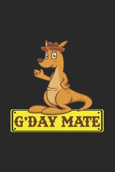 G'day mate: 6x9 Australia Gap Day | grid | squared paper | notebook | notes