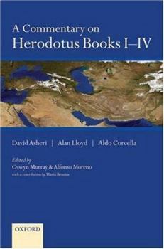 Hardcover A Commentary on Herodotus Books I-IV Book