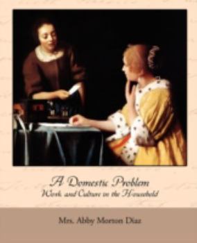 Paperback A Domestic Problem - Work and Culture in the Household Book