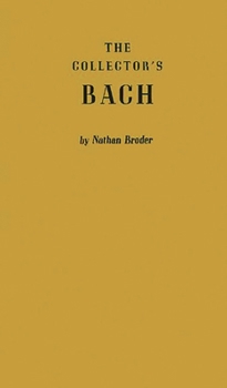 Hardcover Collector's Bach Book