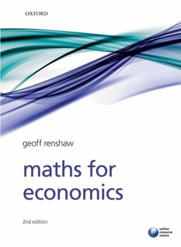 Paperback Maths for Economics Book