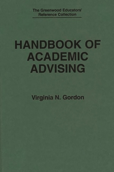 Hardcover Handbook of Academic Advising Book