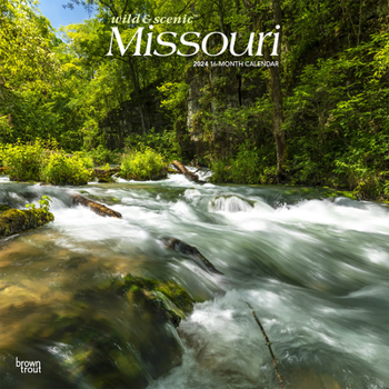 Calendar Missouri Wild & Scenic 2024 Square Book