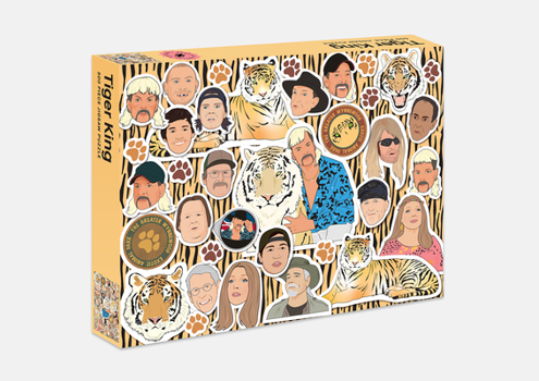 Game Tiger King 500 Piece Jigsaw Puzzle Book