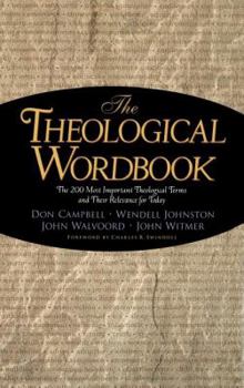 Hardcover Theological Wordbook Book