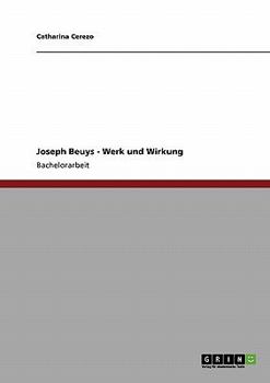Paperback Joseph Beuys - Werk und Wirkung [German] Book