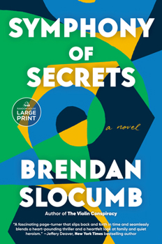 Paperback Symphony of Secrets [Large Print] Book