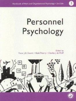 Paperback A Handbook of Work and Organizational Psychology: Volume 3: Personnel Psychology Book