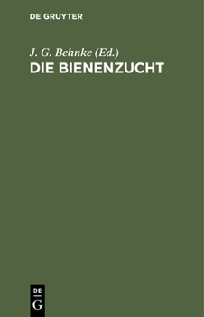 Hardcover Die Bienenzucht [German] Book