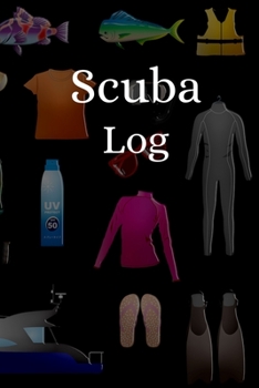 Paperback Scuba Log: Funny Scuba Diving Logbook, Make detailed records of Dives, Small, 6x9, Gift for Scuba Diver Book