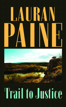 Library Binding Trail to Justice [Large Print] Book