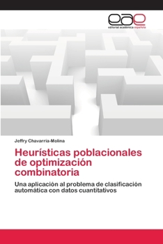 Paperback Heurísticas poblacionales de optimización combinatoria [Spanish] Book