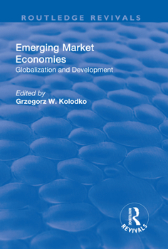 Paperback Emerging Market Economies: Globalization and Development Book