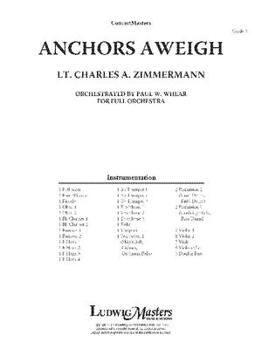 Paperback Anchors Aweigh: Score (Concert Masters) Book