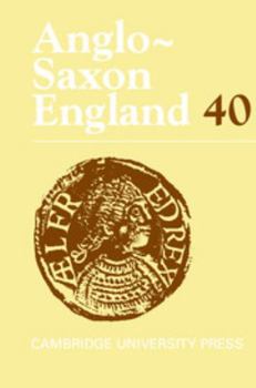 Hardcover Anglo-Saxon England: Volume 40 Book