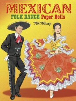 Paperback Mexican Folk Dance Paper Dolls Book