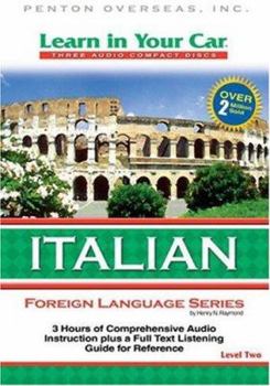 Audio CD Learn in Your Car Italian, Level Two [With Guidebook] Book