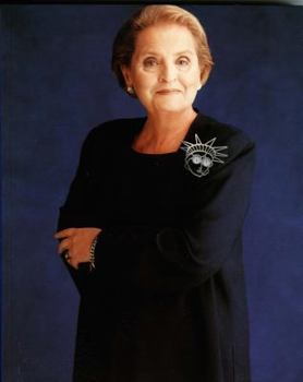 Paperback Brooching It Diplomatically: A Tribute to Madeleine K. Albright Book