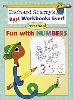 Paperback Fun with Numbers: Preschool (Richard Scarry Workbooks) Book