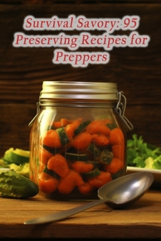 Paperback Survival Savory: 95 Preserving Recipes for Preppers Book