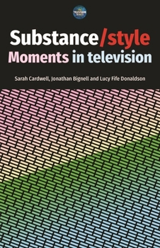 Hardcover Substance / Style: Moments in Television Book