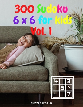 Paperback 300 6 x 6 Sudoku for Kids Vol.1 Book