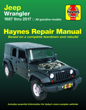 Paperback Jeep Wrangler 1987-17 Book