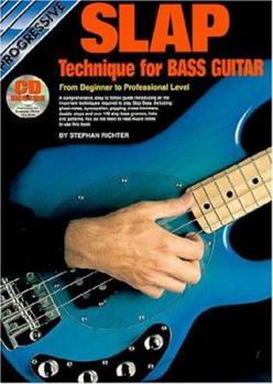 Paperback Slap Technique for Bass Guitar Bk/CD: From Beginner to Professional Level Book