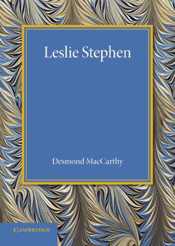 Paperback Leslie Stephen Book