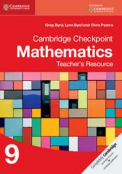 Hardcover Cambridge Checkpoint Mathematics Teacher's Resource 9 Book